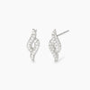 Mabina | Orecchini a lobo con pavé di zirconi MELODY | 563964