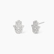 Mabina | Orecchini a lobo in argento con mano di Fatima POSITIVE ENERGY | 563975