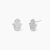 Mabina | Orecchini a lobo in argento con mano di Fatima POSITIVE ENERGY | 563975
