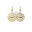 PRESENTOSA | Orecchini Argento Dorato 925‰ diam. 2,4 cm | OR PT02CGS