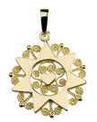 PRESENTOSA | Ciondolo Oro Giallo 750‰ diam. 2 cm | P3