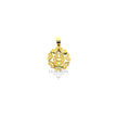 PRESENTOSA | Ciondolo Argento Dorato 925‰ diam. 1,5 cm | P02G
