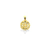 PRESENTOSA | Ciondolo Argento Dorato 925‰ diam. 1,5 cm | P02G