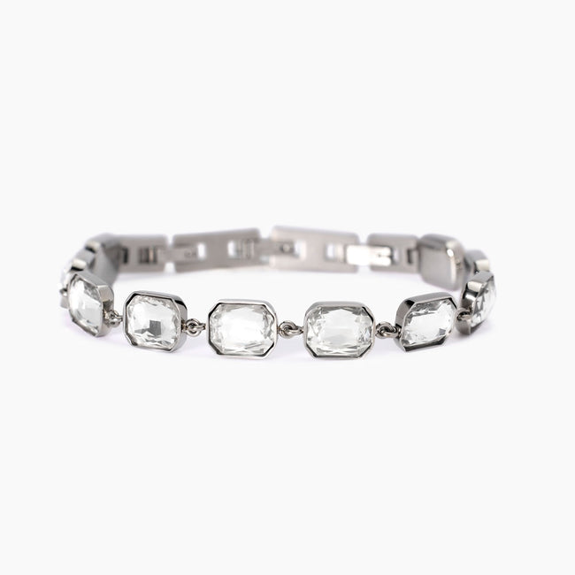 Kidult Style | Bracciale in acciaio e cristalli | 831002