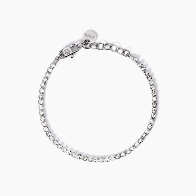 Kidult Style 11 | Bracciale tennis con cristalli bianchi | 831014