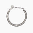 Kidult Style | Bracciale in acciaio e cristalli | 831025
