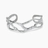 Kidult Style 73 | Bracciale cuff in acciaio martellato | 831251