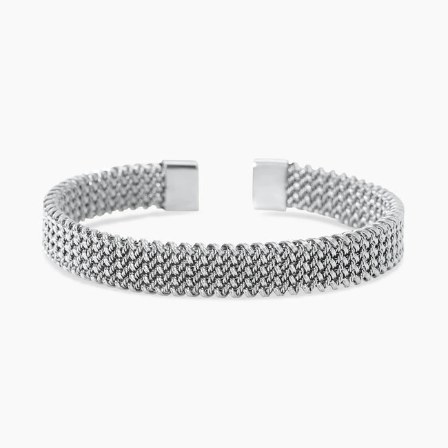 Kidult Style 61 | Bracciale cuff con maglia mesh | 831258