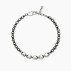 Kidult Style 63 | Bracciale in acciaio con ematite e catena marina | 831283