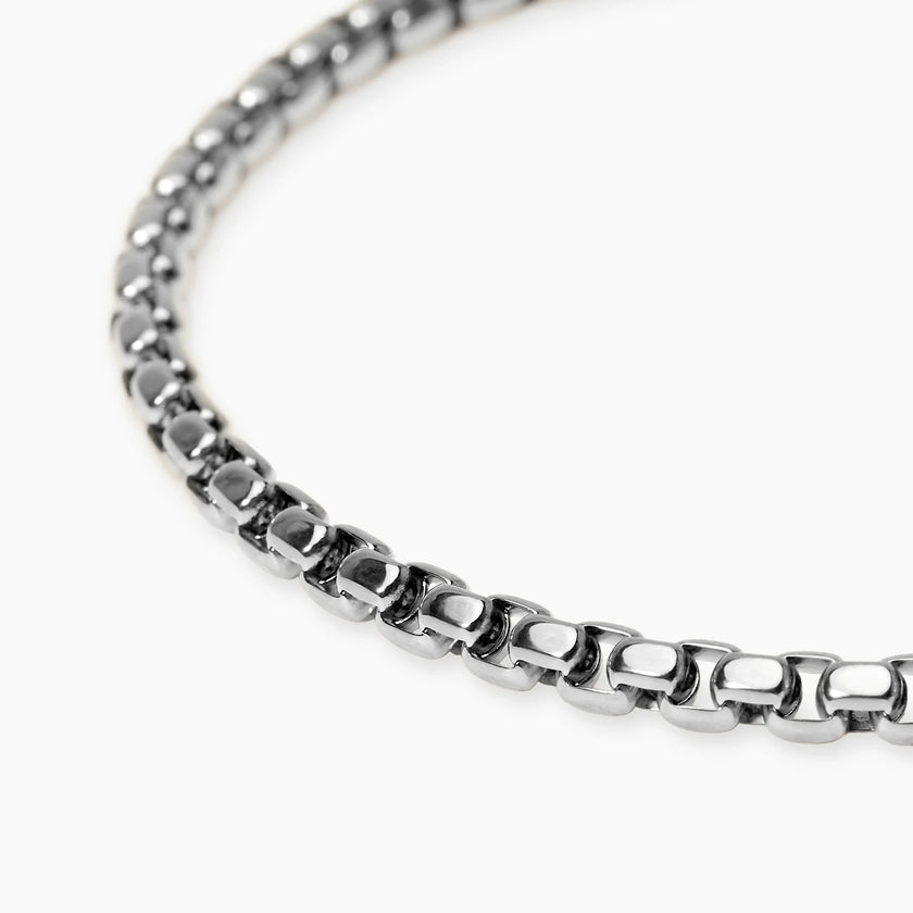 Kidult Style 57 | Bracciale uomo con catena veneta in acciaio | 831284