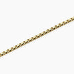 Kidult Style 57 | Bracciale uomo con catena veneta in acciaio dorato | 831285