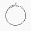 Kidult Style 59 | Bracciale uomo con catena snake in acciaio | 831286