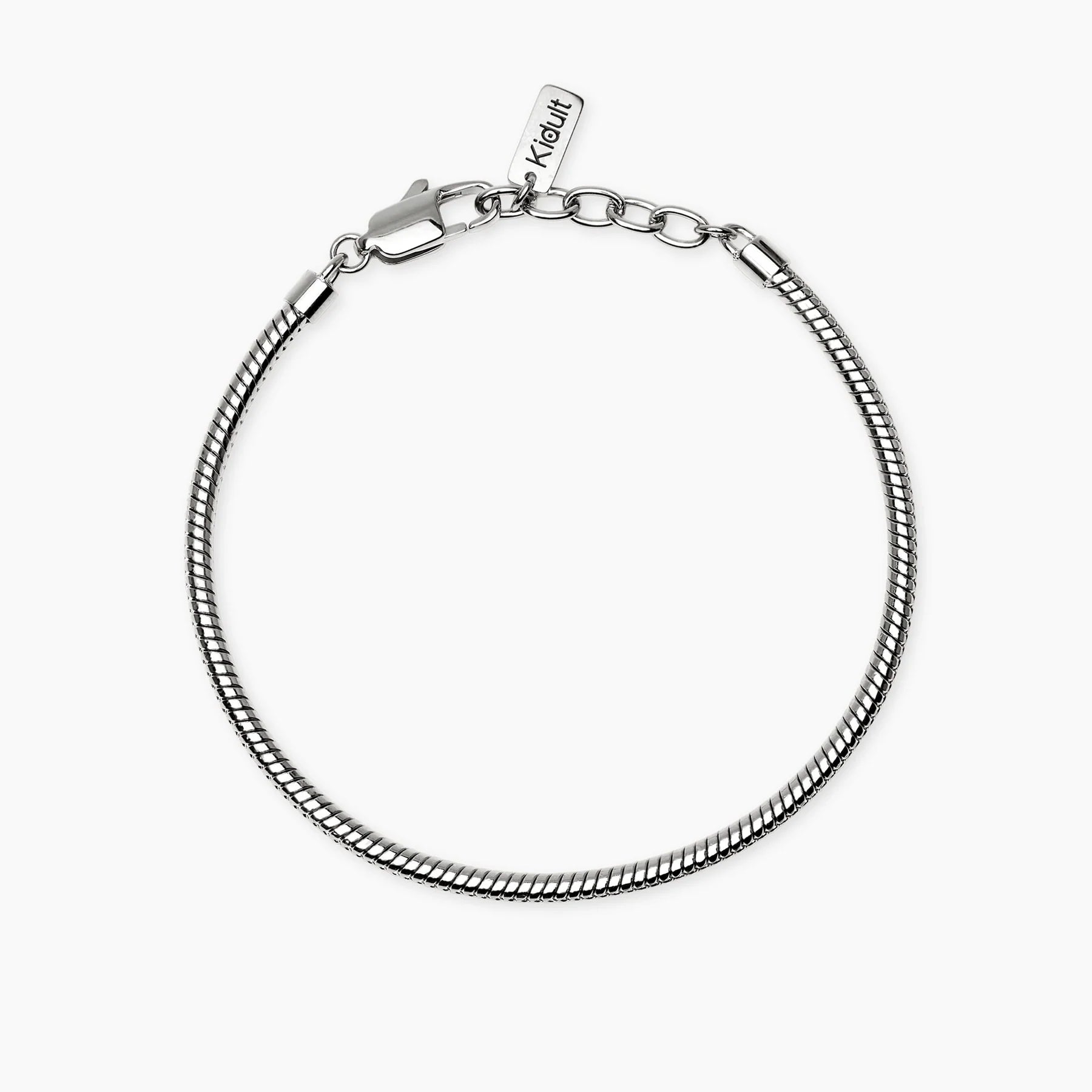 Kidult Style 59 | Bracciale uomo con catena snake in acciaio | 831286