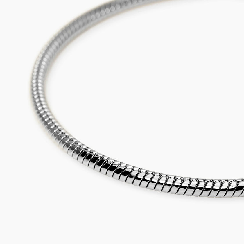 Kidult Style 59 | Bracciale uomo con catena snake in acciaio | 831286