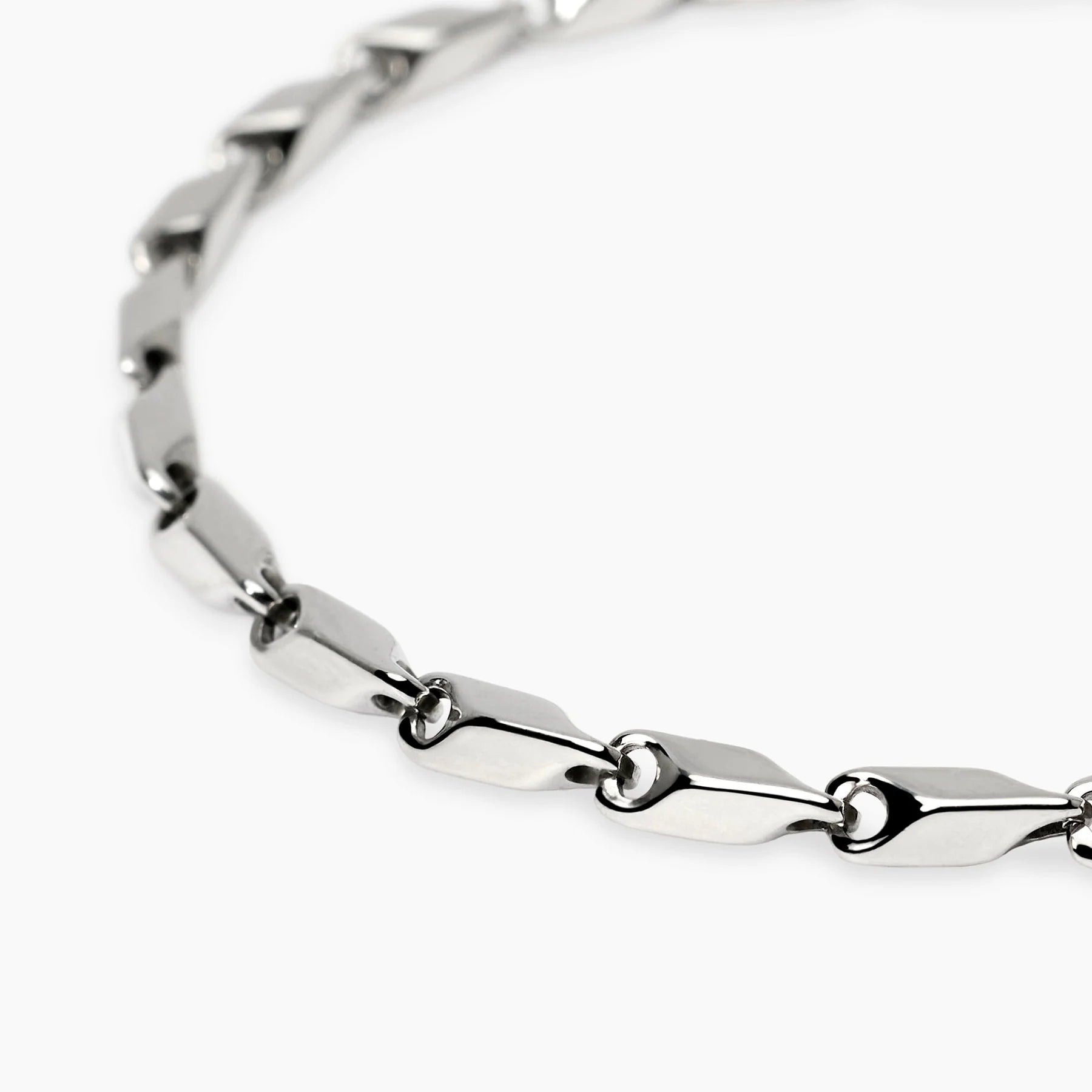Kidult Style 60 | Bracciale uomo in acciaio con catena fancy | 831298