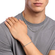 Kidult Style 60 | Bracciale uomo in acciaio con catena fancy | 831298