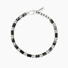 Kidult Style 65 | Bracciale uomo in acciaio con ossidiana e ematite | 831303