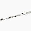 Kidult Style 85 | Bracciale in acciaio con catene snake ed elementi ovali | 831329