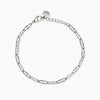 Kidult Style 93 | Bracciale in acciaio con elementi martellati | 831331