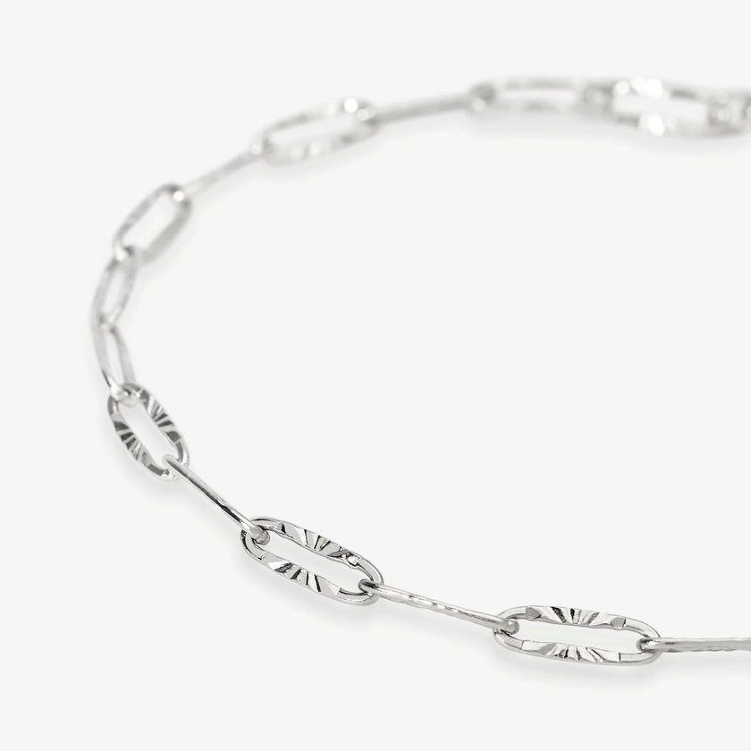 Kidult Style 93 | Bracciale in acciaio con elementi martellati | 831331