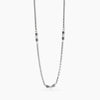 Kidult Style 03 | Collana con catena veneta in acciaio e ematite | 851082