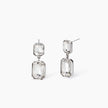 Kidult Style 01 | Orecchini pendenti con cristalli bianchi | 861003