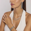 Kidult Style 02 | Orecchini con catena e tennis | 861010