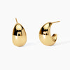 Kidult Style | Orecchini in acciaio gold pvd | 861015