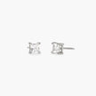 Kidult Style 53 | Orecchini punto luce da uomo in acciaio e zirconi bianchi | 861108