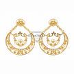FILIGRANA | Orecchini Sciaquaije Abruzzesi Argento Dorato 925‰ medi | OR 058G