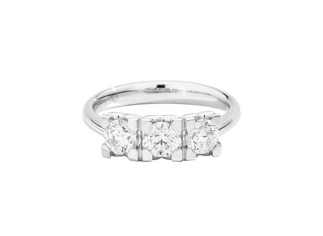 RECARLO | Anello Trilogy Anniversary Square | R01TY030