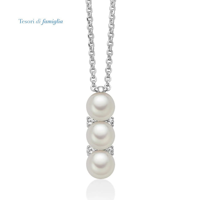 MILUNA | Collana Unica Bouquet con perle Oriente | PCL6718