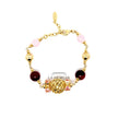 UNGARI | Bracciale Col. Rosa e Bordeaux | SCIANELLE BR 014