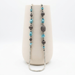 Gemmarium | Collana in Madreperla, Turchese ed Ematite | MDTUCOLL007