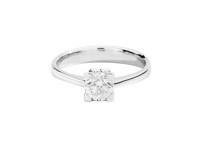 RECARLO | Anello Solitario Anniversary Square | R01SO030