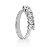 LuxGioielli | ANELLO VERETTA 5 PIETRE ALMA | AVL0122