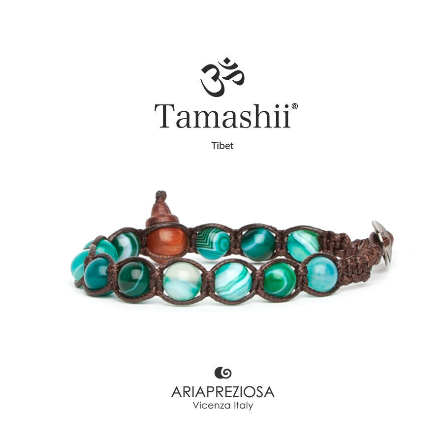 TAMASHII | Agata Verde Persia Striata | BHS900-161