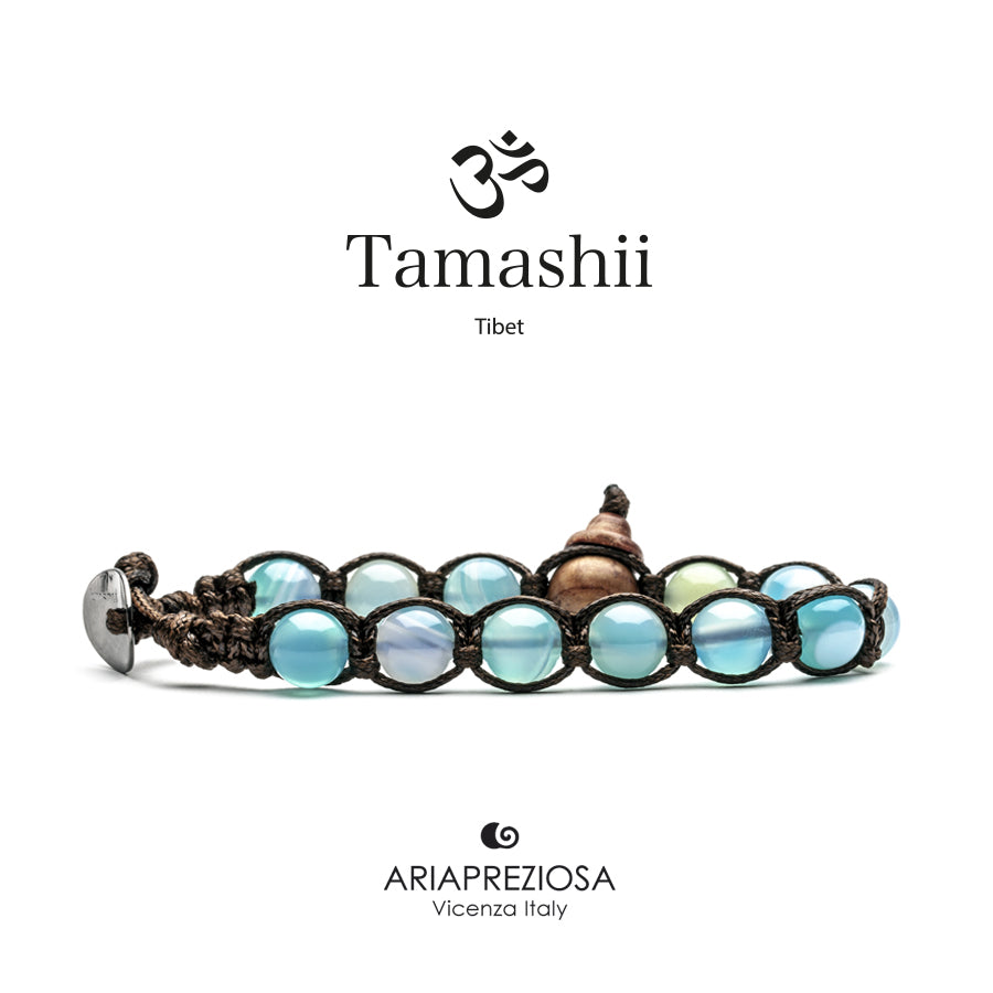 TAMASHII | Agata Azzurra (Sky) Striata | BHS900-165