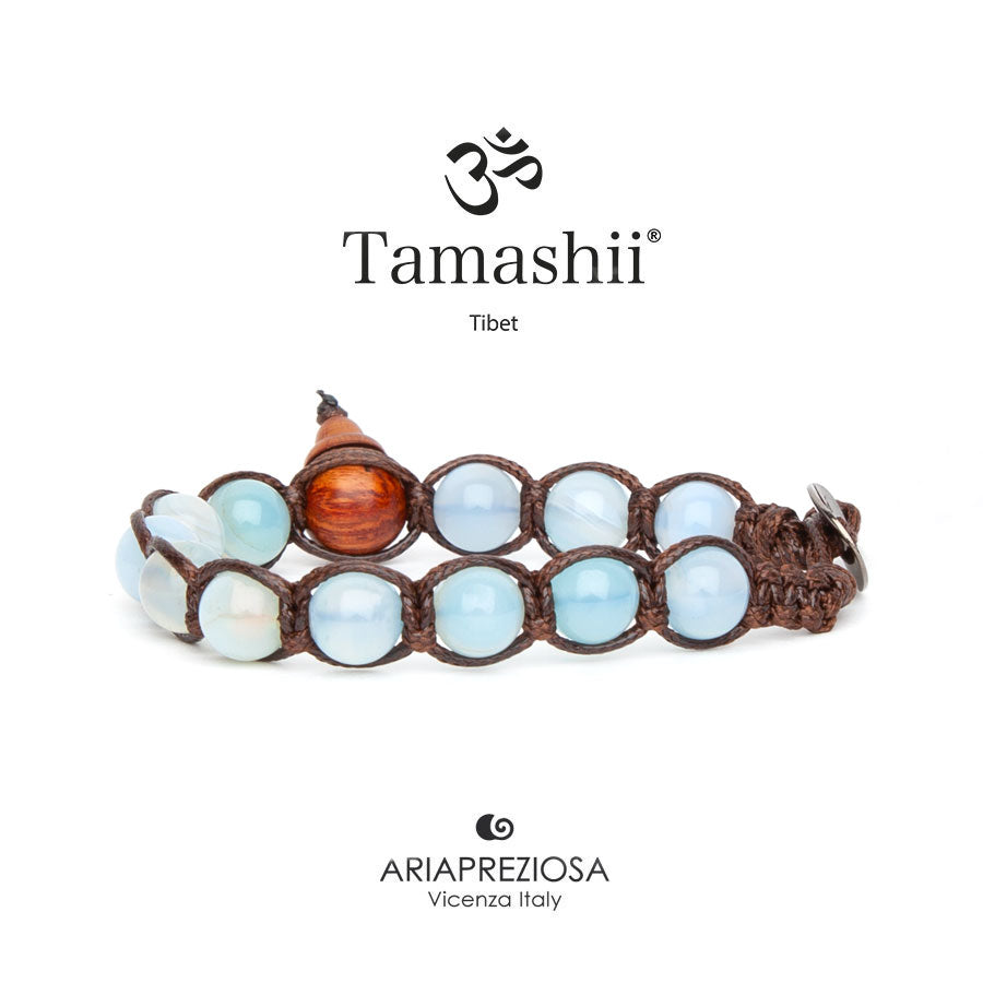 TAMASHII | Agata Blu chiaro striata | BHS900-84
