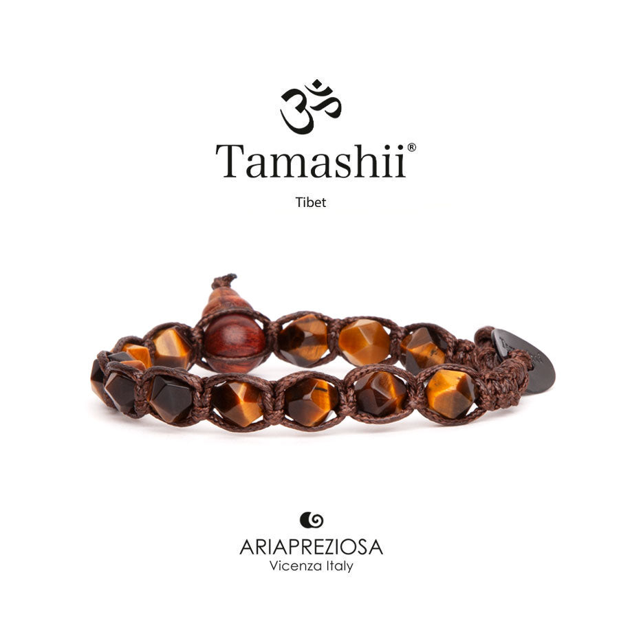 TAMASHII | Diamond Cut Occhio di Tigre marrone | BHS911-214