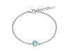 MILUNA | Bracciale Unica Colibrì con Gemma del Cielo | BRD1117