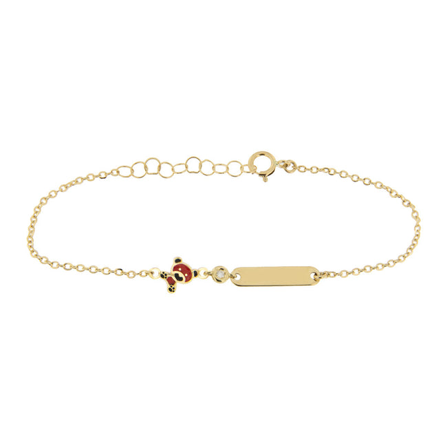 LuxGioielli | Bracciale Orsetto da incidere Baby | BRD3451 0261; GI