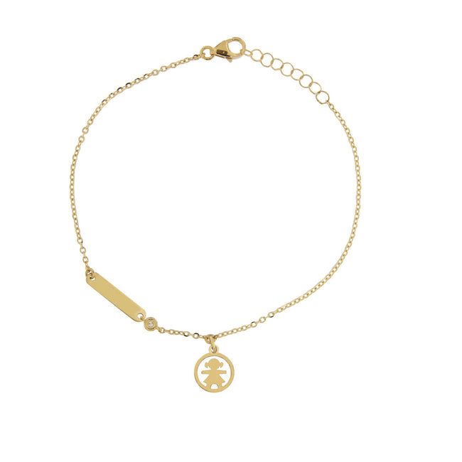 LuxGioielli | Bracciale Bimba da incidere | BRD3454 0204; GI