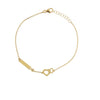 LuxGioielli | Bracciale Doppio Cuore da incidere | BRD3454 0600; GI