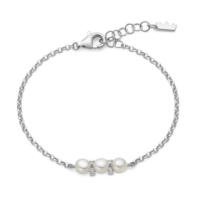 MILUNA | Bracciale Unica Bouquet con perle Oriente | PBR3686