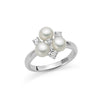 MILUNA | Anello di perle Unica Bouquet con perle Oriente | PLI1718