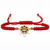 PRESENTOSA | Bracciale seta in Argento Dorato 925‰ diam. 1,5 cm | BR P02SCG