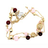 UNGARI | Collana Chanel Col. rosa e bordeaux | SCIANELLE CL 011