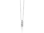 MILUNA | Collana trilogy in oro e diamanti | CLD4115