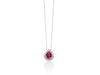 MILUNA | Collier Rubino e Diamanti | CLD4913